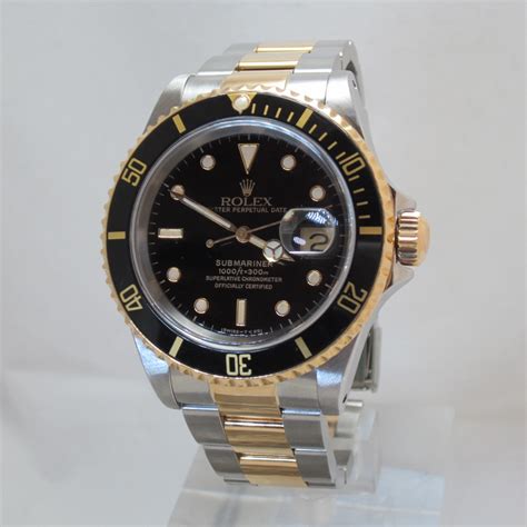 rolex submariner acciaio oro replica prezzo|rolex submariner usato 1990.